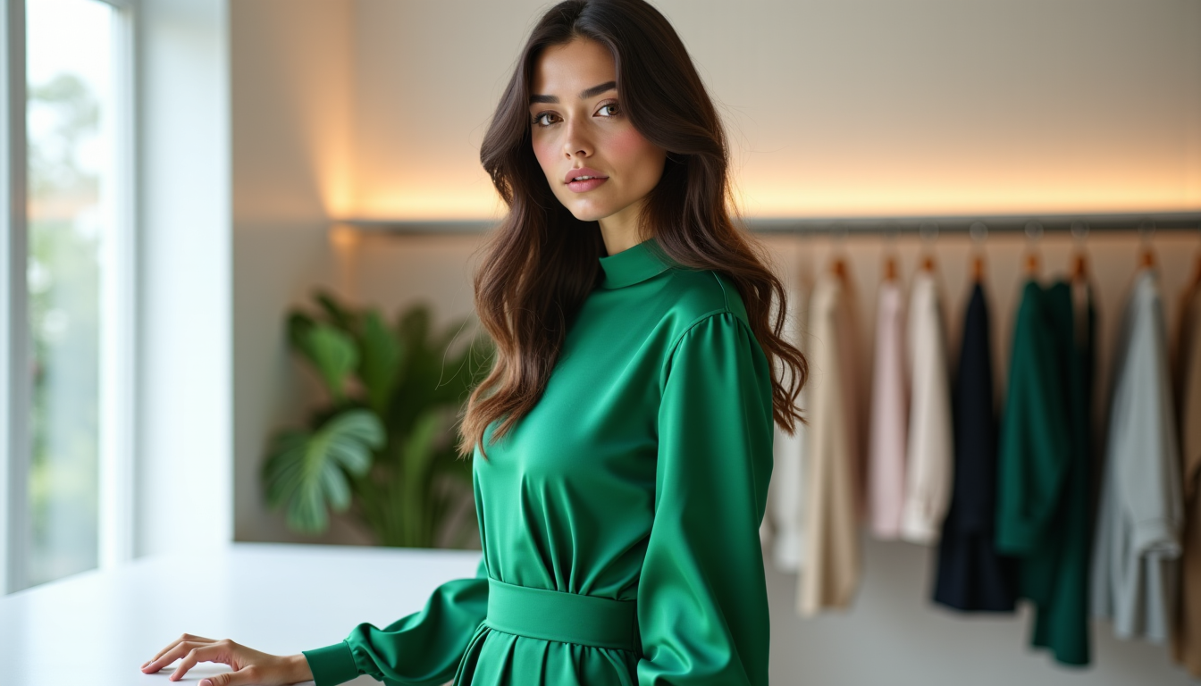 Quelle est la couleur phare de la nouvelle collection ?